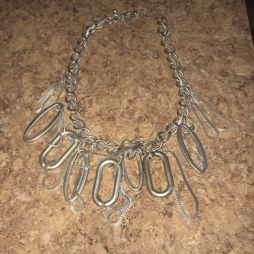 Women’s Silvertone Chain Necklace